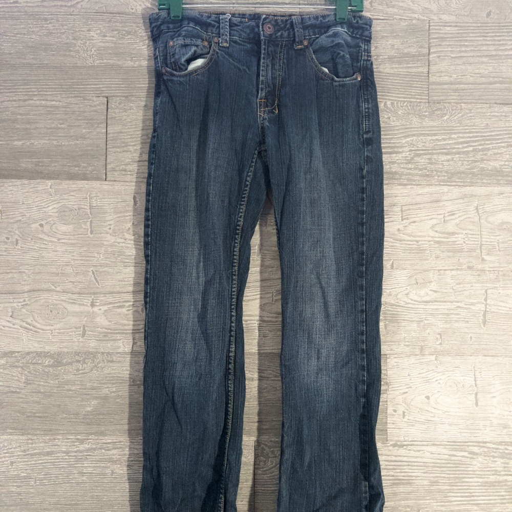Urban Heritage Dark Blue Relaxed Jeans